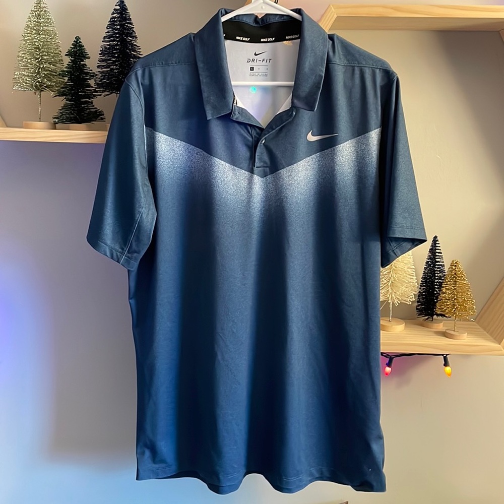 Large Nike Dri-Fit Golf Shirt